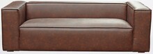 Sofa Modern 3 os. 224 cm ciemnobrązowa