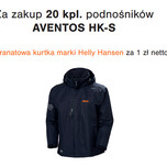 20 kompletów Aventos HK-S Tip-On sprężyna mocna 'E' + zaślepki białe + mocowania frontu + Kurtka Oferta objęta promocją    Za zakup 20 kompletów...