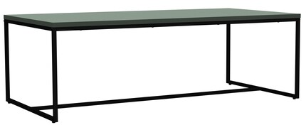 Stolik kawowy Lipp 120x60 cm zielony
