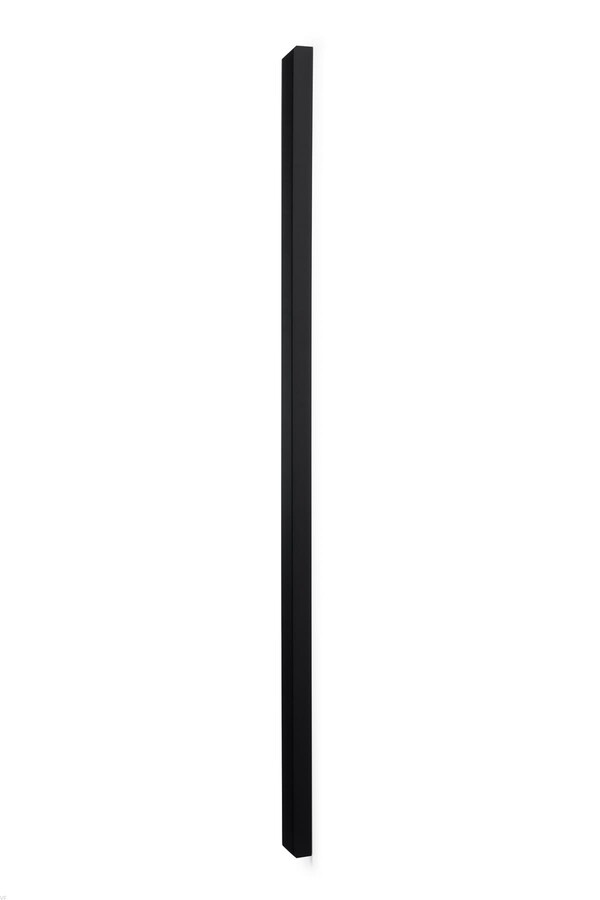 Uchwyt listwowy VANN 0375 - czarny mat anodowany / rozstaw 1120 mm