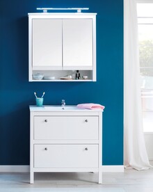 Zestaw mebli łazienkowych OLE Bathroom 317 - biały mat