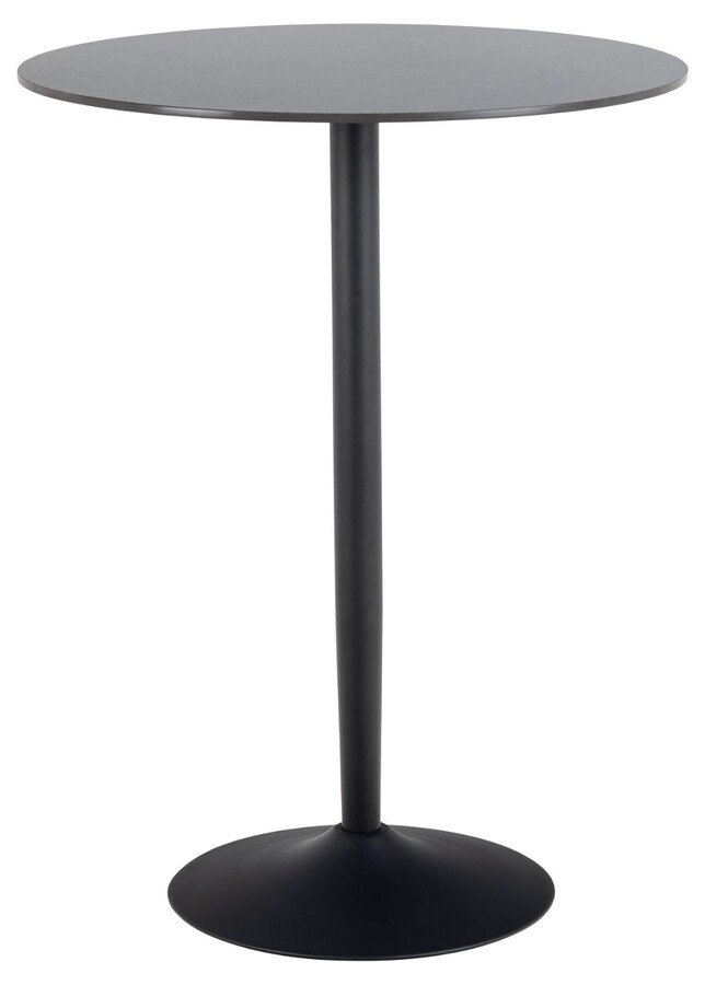 Stół barowy okrągły MALTA 80 cm - czarny