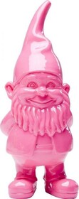 Figurka dekoracyjna GNOME COLORE 11 cm - różowy