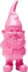 Figurka dekoracyjna GNOME COLORE 11 cm - różowy