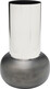 Wazon VESUV 42 - srebrny/czarny