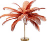 Lampa stołowa FEATHER PALM - rdzawy/złoty