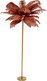 Lampa podłogowa FEATHER PALM - rdzawy/złoty