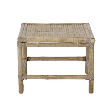 Stolik ogrodowy SOLE 55x55 cm - naturalny