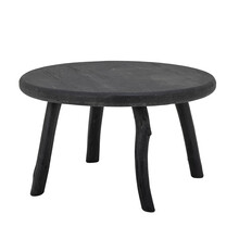 Stolik kawowy MILOS Ø70 cm - czarny