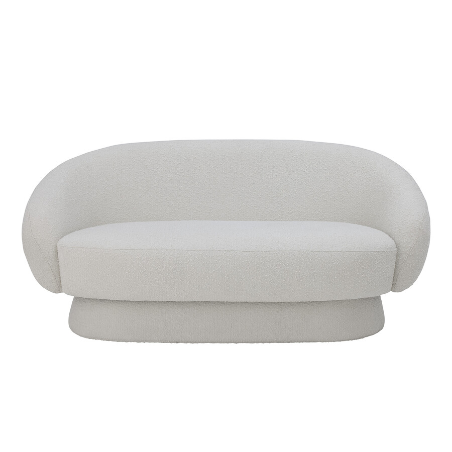 Sofa 2-osobowa TED 160x84 cm - biały