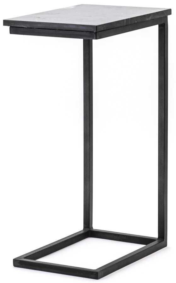 Stolik pomocniczy EDGE 40x27x65cm - czarny