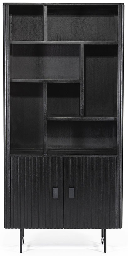Regał REMI 96x200 cm - czarny