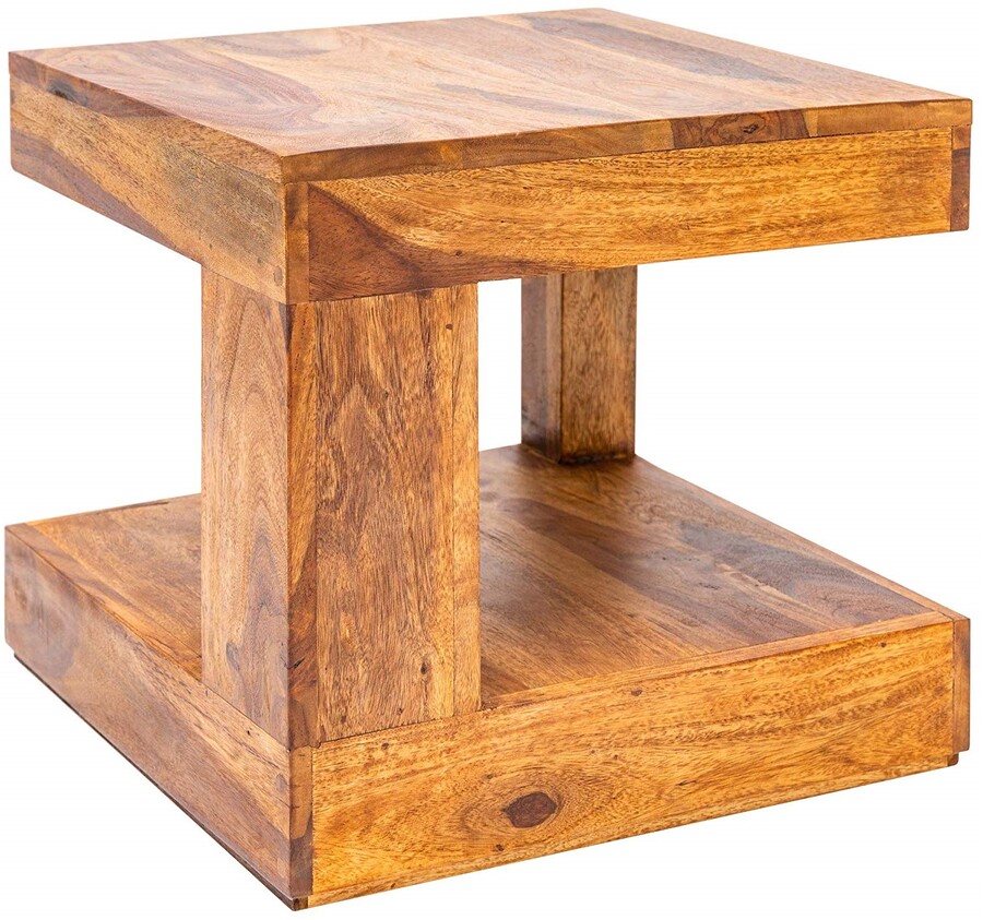Stolik drewniany GIANT S 45x45 - sheesham