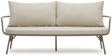 Sofa ogrodowa 2-osobowa BRAMANT - beżowy