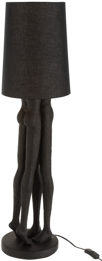 Lampa podłogowa czarna 29x89.5 cm