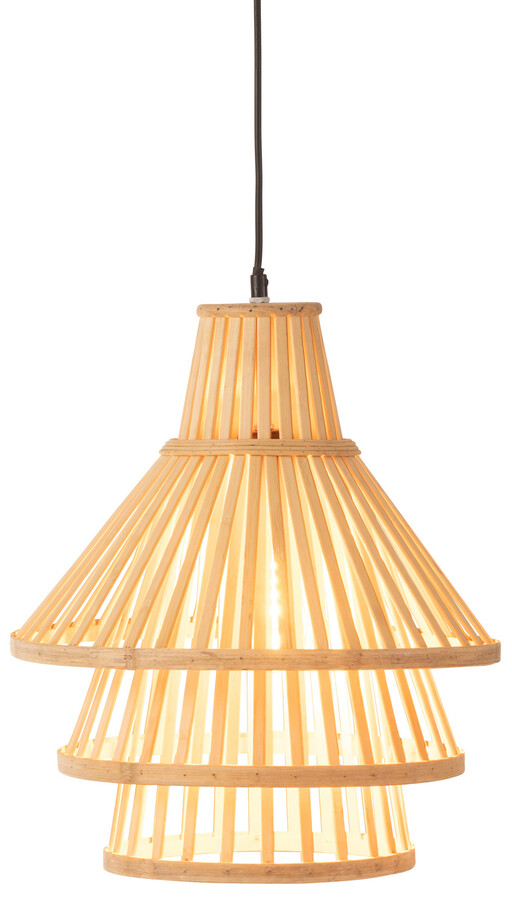 Lampa wisząca, średnia - naturalny