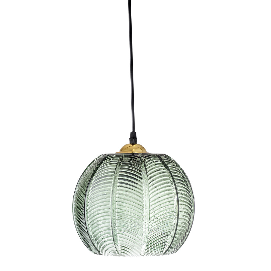 Lampa wisząca szklana ADAR - zielony