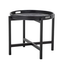 Stolik kawowy okrągły MILLI TRAY Ø60 cm - czarny