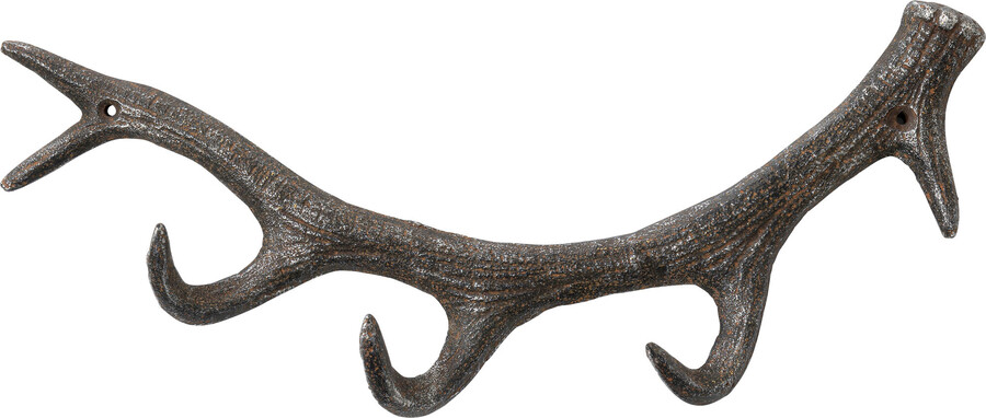 Wieszak ścienny ANTLER - grafitowy