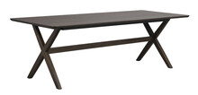 Stół CALVERTON 230x95x75 cm - brązowy