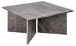 Stolik kawowy VEGA 90 cm - brązowy marmur
