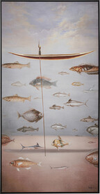 Obraz CLOUD FISHERMAN BOAT 60x120