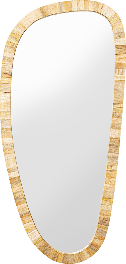 Lustro wiszące BORA BORA 43x93 - naturalny
