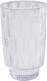 Szklanka FOGLI 450 ml - transparentny