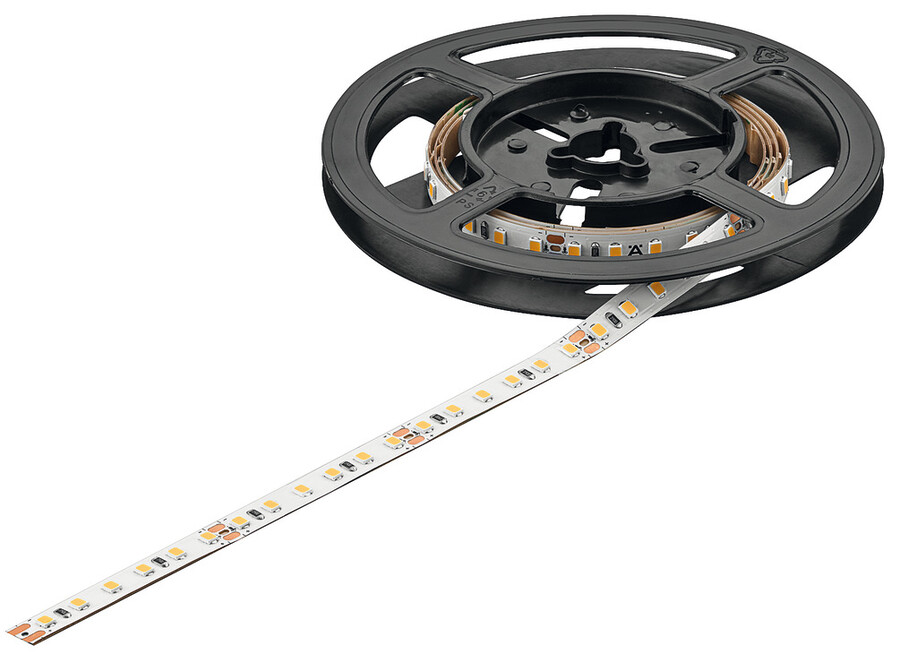 Taśma LED, Häfele Loox5 3071 24 V 8 mm 2-bieg. (monochromatyczny), 120 LED/m, 4,8 W/m, IP20, 4000 K, długość 5 m