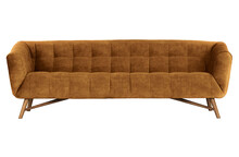 Sofa 3-osobowa ARCHIE velvet - musztardowy