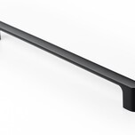 Uchwyt LUV 0536 - czarny mat / rozstaw 320 mm   Wymiary: - długość całkowita: 330 mm - szerokość profilu: 17,5 mm - wysokość: 30,4 mm - rozstaw...