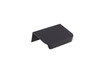 Uchwyt listwowy 3808 Czarny Mat / rozstaw 32 mm