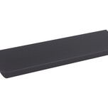 Uchwyt listwowy 3808 Czarny Mat / rozstaw 128 mm Wymiary: - długość: 149 mm - głębokość 32 mm - rozstaw otworów: 128 mm Materiał: profil aluminiowy...
