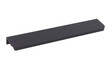 Uchwyt listwowy 3808 Czarny Mat / rozstaw 160 mm