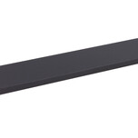 Uchwyt listwowy 3808 Czarny Mat / rozstaw 192 mm Wymiary: - długość: 211 mm - głębokość 37 mm - rozstaw otworów: 192 mm Materiał: profil aluminiowy...