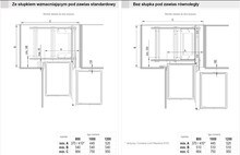 Kosze Cargo Cargo Corner Comfort Lewe MAXIMA PURO 1000 mm + prowadnica Rejs - czarny/dąb - Rejs