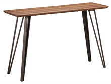 Konsole brązowa 120x40x76 cm