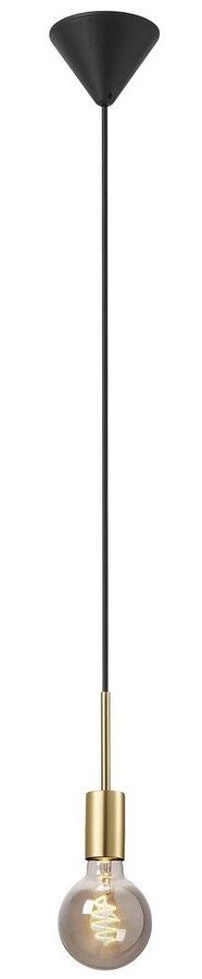 Lampa wisząca złota 4x17 cm z kategorii Lampy wiszące