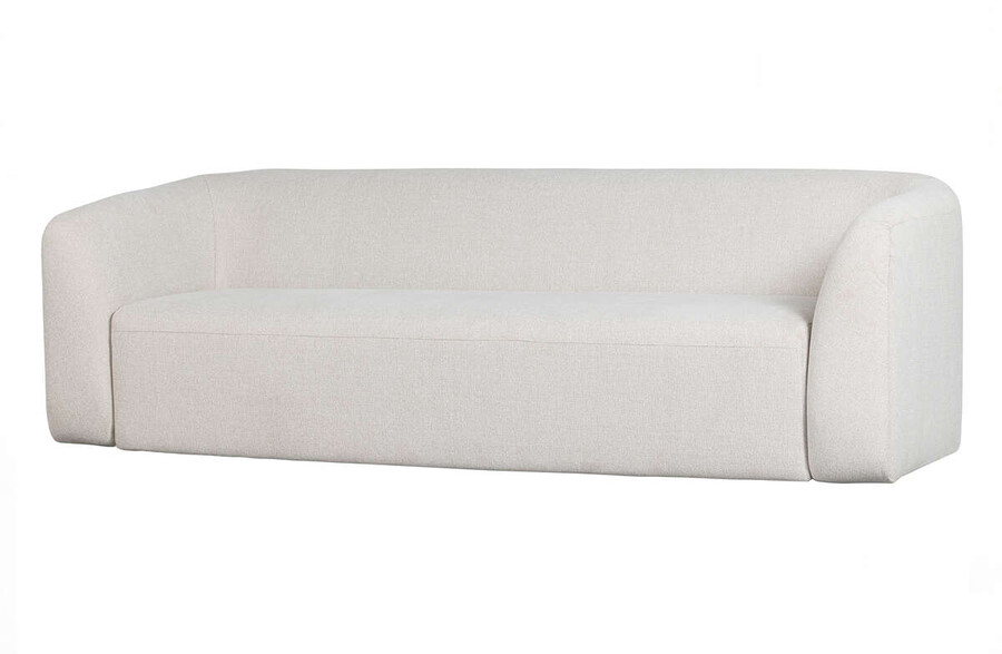 Sofa 3-osobowa SLOPING - perłowy melanż