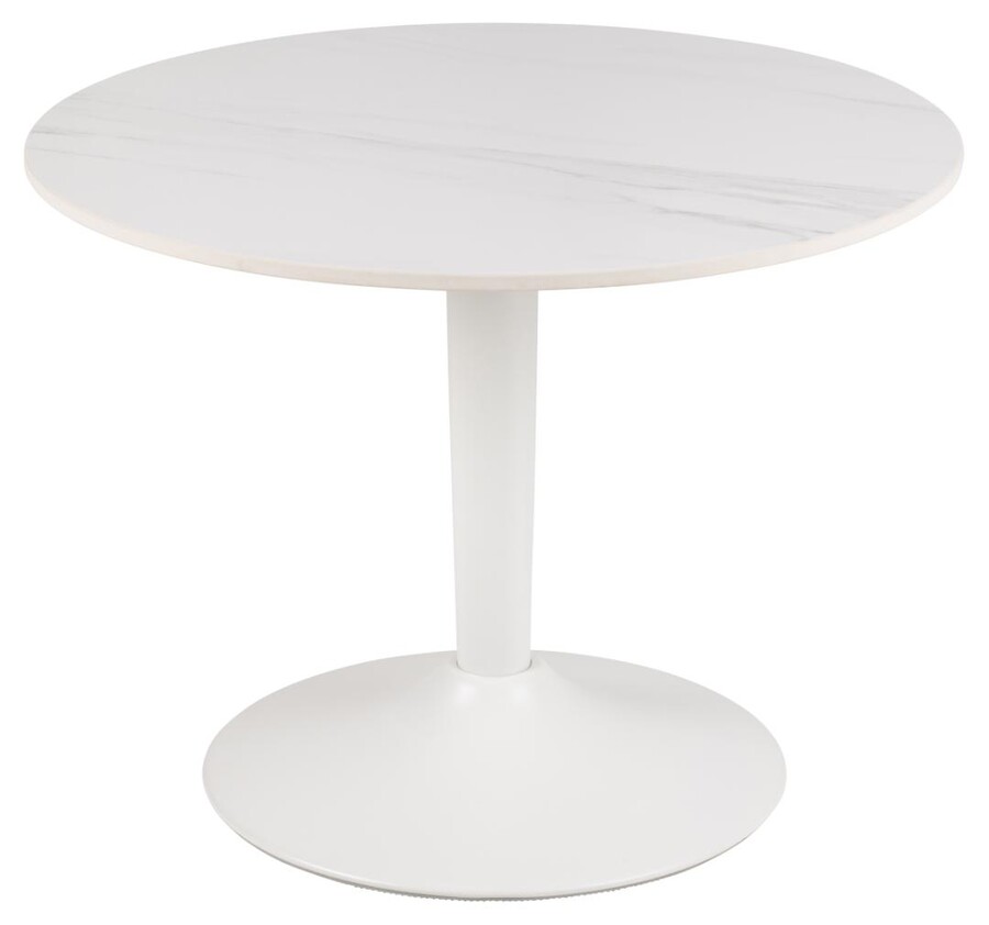 Stolik kawowy okrągły MALTA 60 cm - biały
