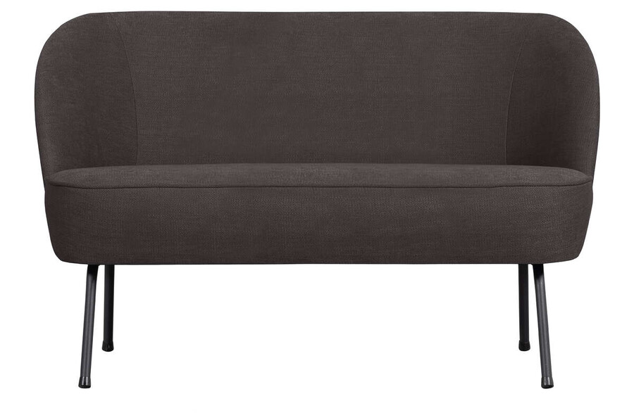 Sofa 2-osobowa VOGUE - tkanina Attila ciemnoszara