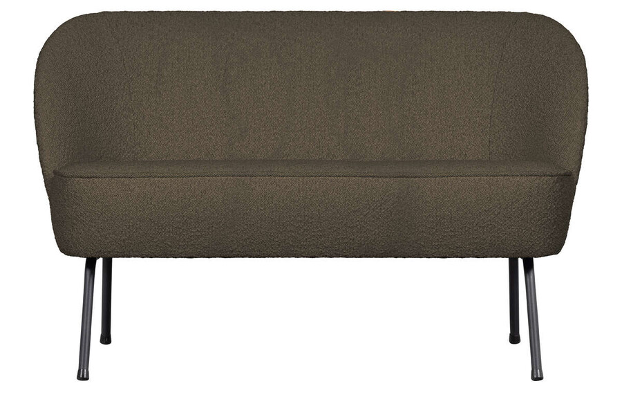 Sofa 2-osobowa VOGUE - bouclé ciepła zieleń