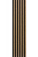 Lamele na filcu WOODLINE 2700x300 - czarny / dąb jasny