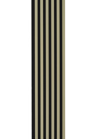 Lamele Lamele na filcu WOODLINE 2700x300 - czarny / oliwkowy - Marbet Design