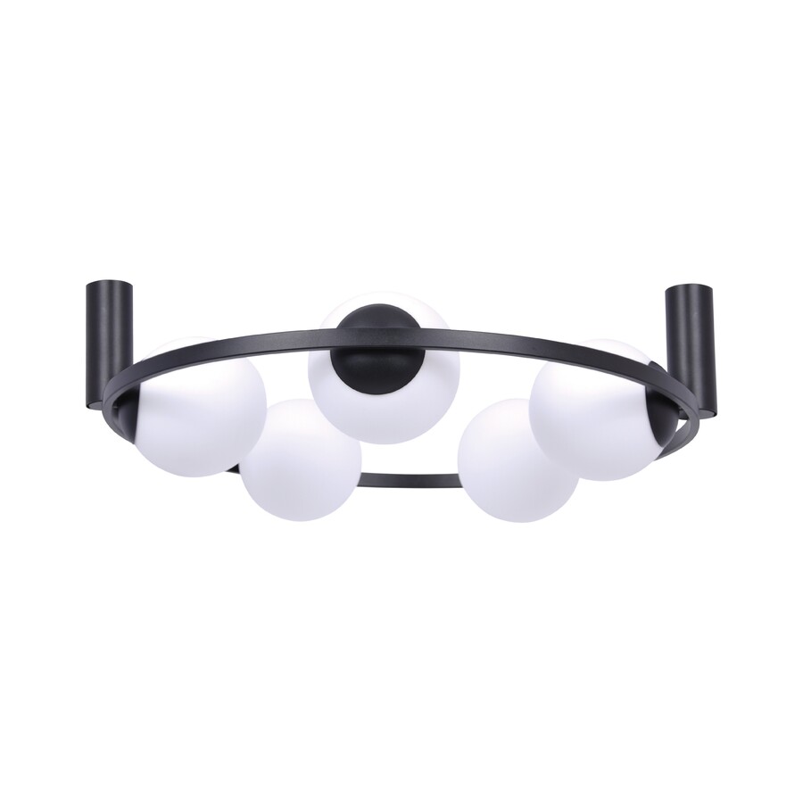 Lampa sufitowa ORBIT 5 5009 - czarny/biały