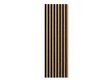 Lamele Lamele na filcu WOODLINE 2700x400 - czarny / dąb jasny - Marbet Design