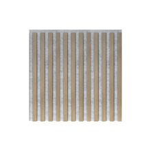 Lamele Lamele na filcu WOODLINE 600x600 - szary / dąb sonoma - Marbet Design