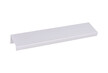 Uchwyt listwowy 4394 - aluminium / rozstaw 128 mm