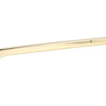 Uchwyt UU05 z kolekcji ORGANIC rozstaw 160mm złoty połysk Wymiary: - długość: 177 mm - rozstaw otworów: 160 mm - wysokość: 27 mm - grubość profilu: 12...