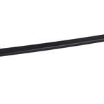 Uchwyt meblowy UU56 - czarny mat / rozstaw 160 mm Wymiary: - długość całkowita: 168 mm - rozstaw otworów: 160 mm Materiał: stop cynku i aluminium Kolor...